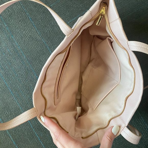 Pink Purse w/ Zipper Enclosures- Perfect for SPRING! 🌷 - Picture 4 of 8